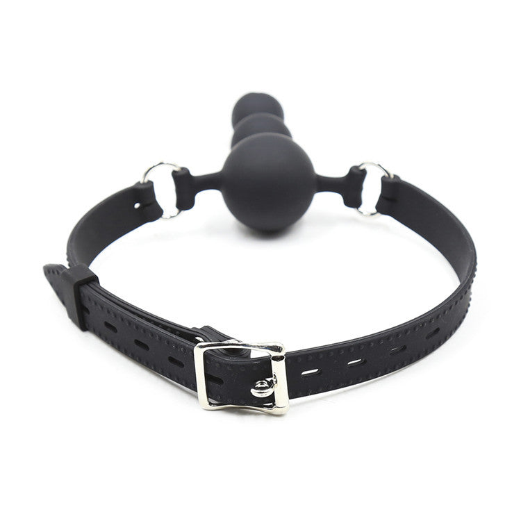 Deluxe Silhouette Ball Gag Back Show