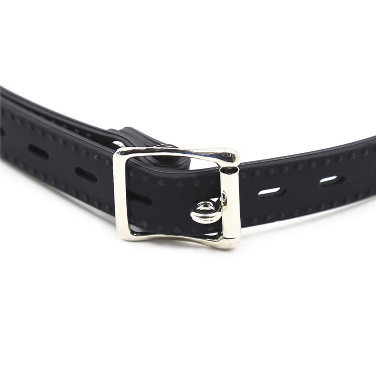 Deluxe Silhouette Ball Gag Buckle Dettails