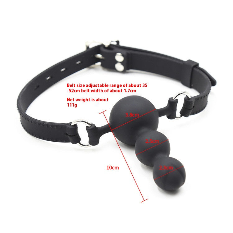 Deluxe Silhouette Ball Gag Size
