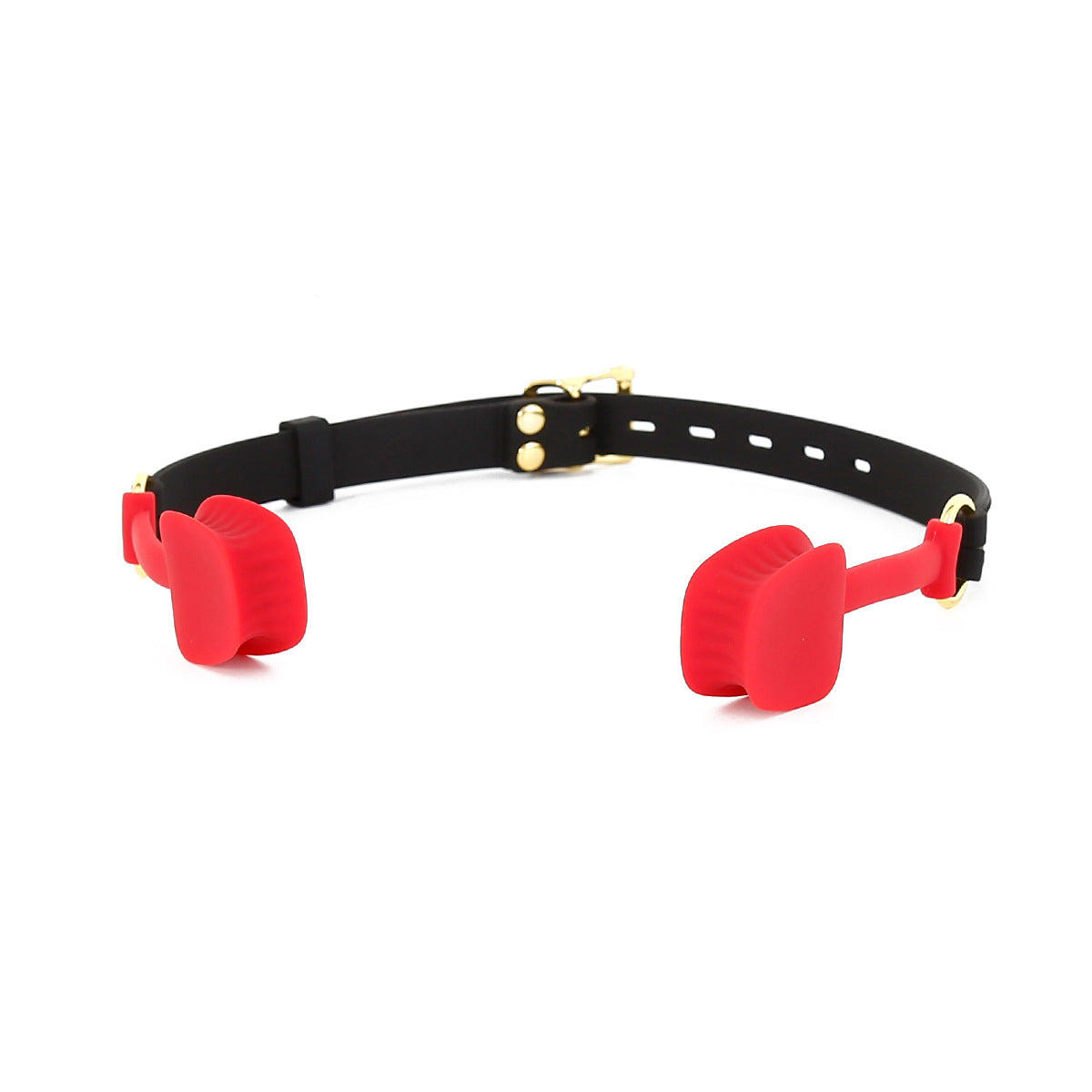 Wholesale Soft Ball Gag with Silicone Lips Mouth Plug Open Show